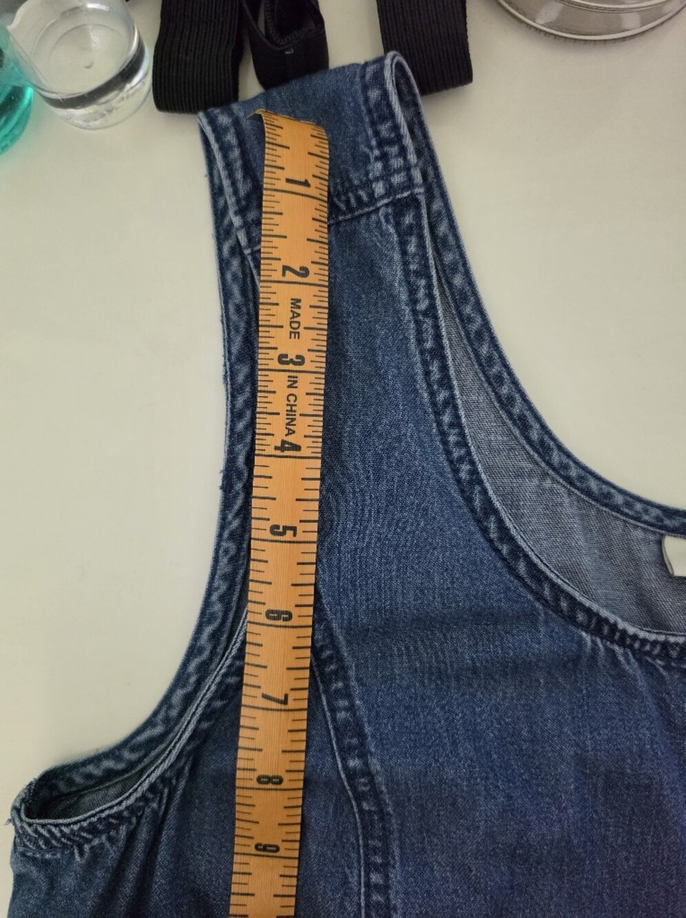 Style & Co. Blue Denim Midi Button-Front Dress - Picture 8 of 9